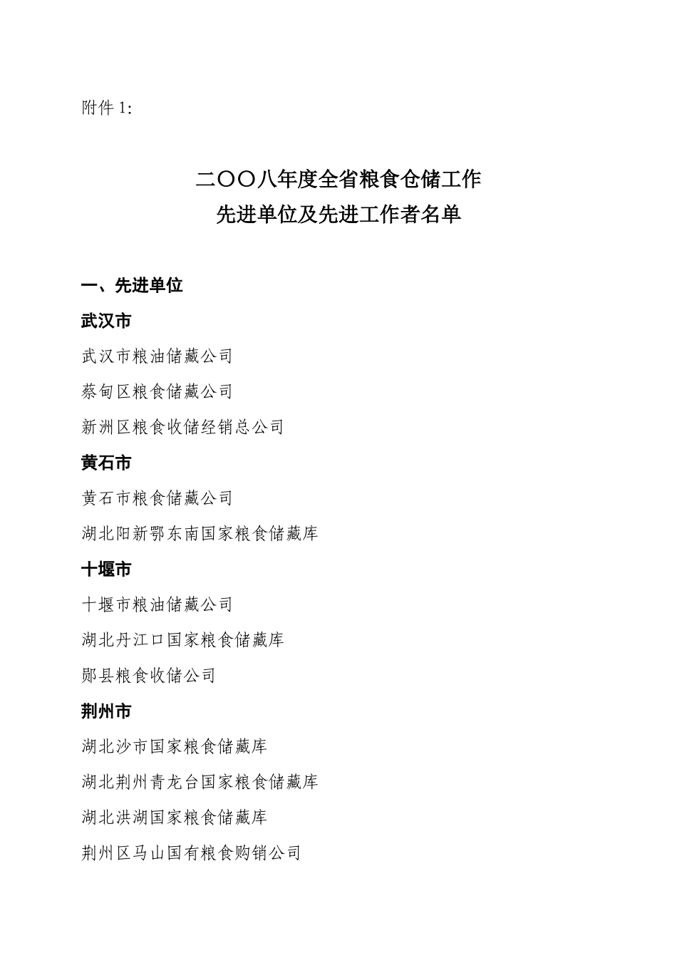 二〇〇八年度全省粮食仓储工作_第1页