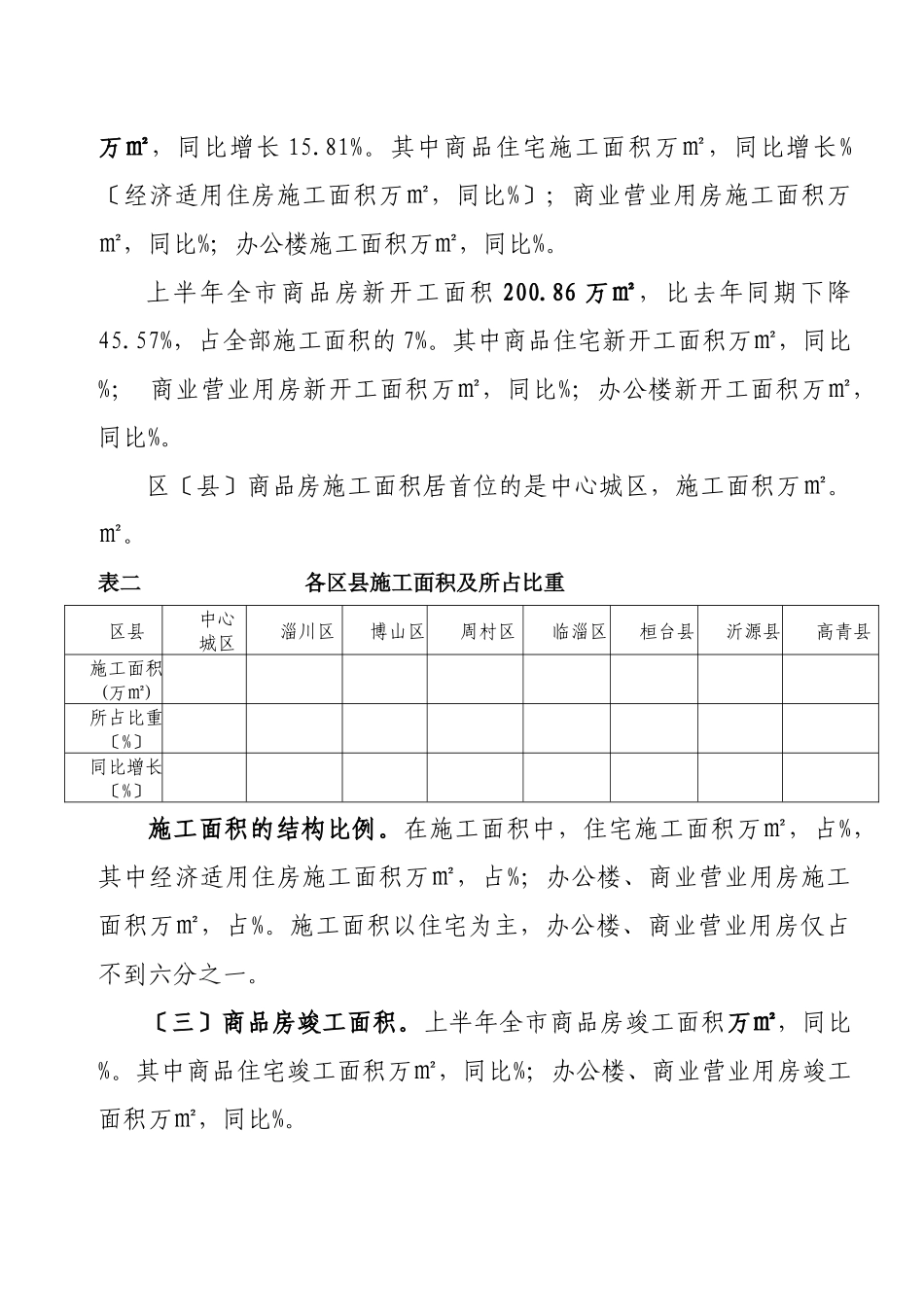 二OO七年上半年房地产开发市场形势分析报告_第2页