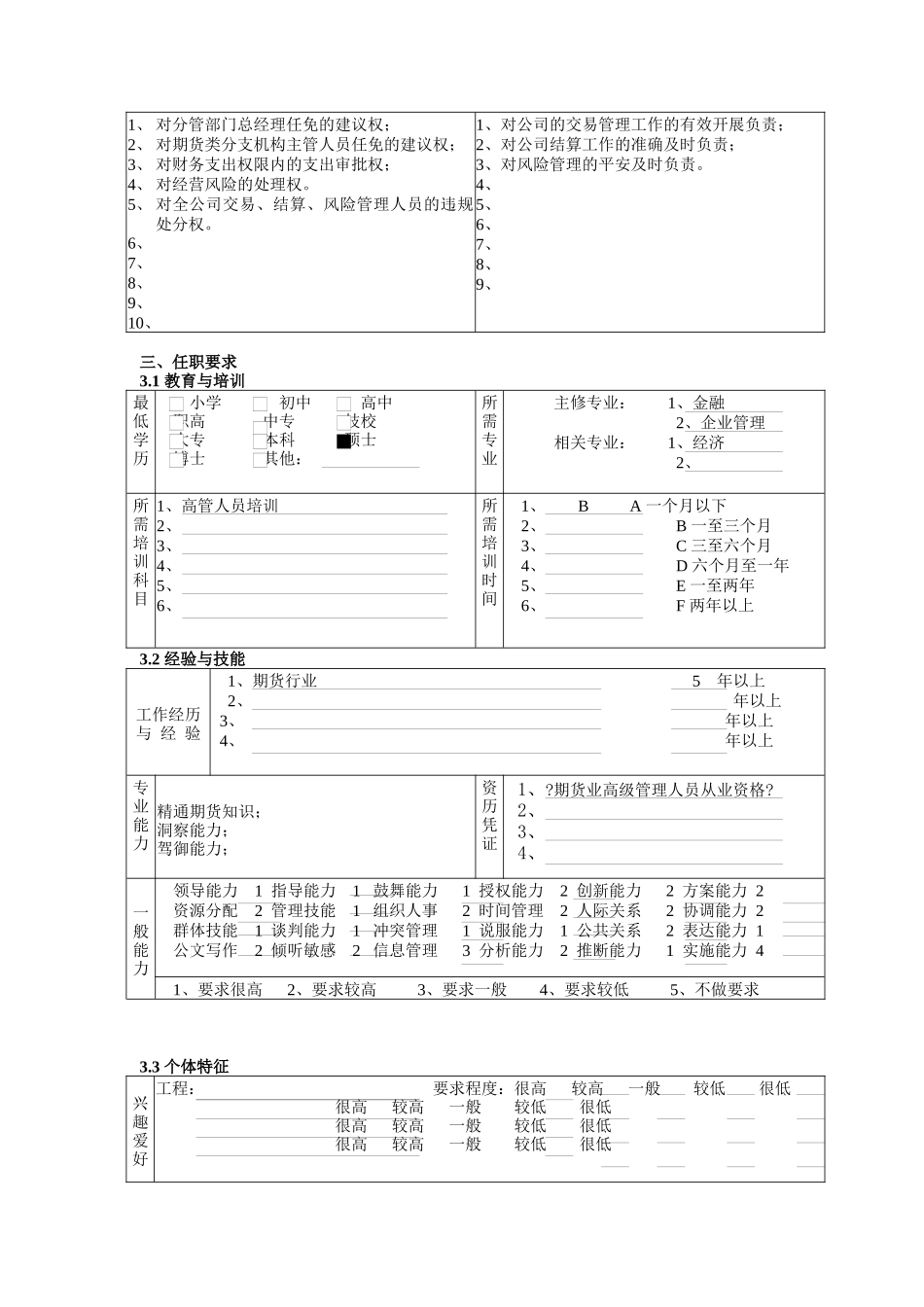 交易结算副总裁岗位职责_第2页