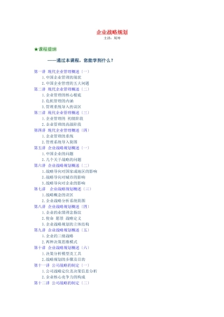 企业战略规划(DOC62页)