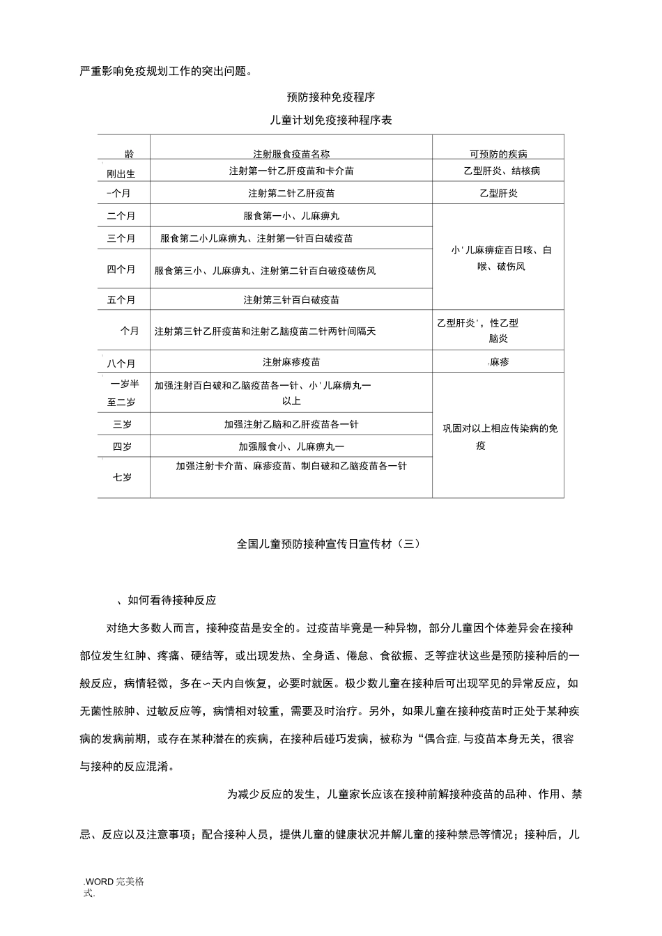 儿童预防接种知识讲座_第2页