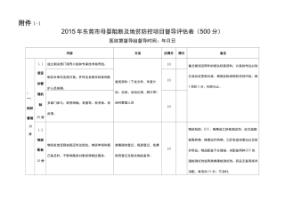 母婴阻断检查标准
