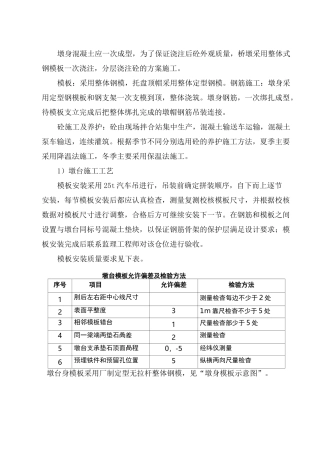 桥墩施工方案1