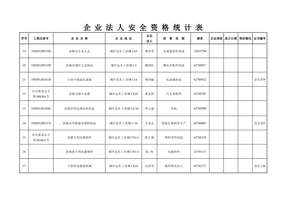 企业法人安全资格统计表_第3页