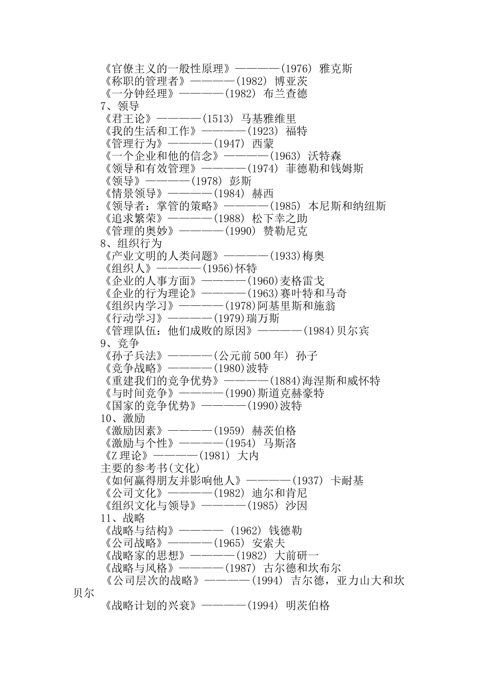 企业管理书籍推荐_第2页