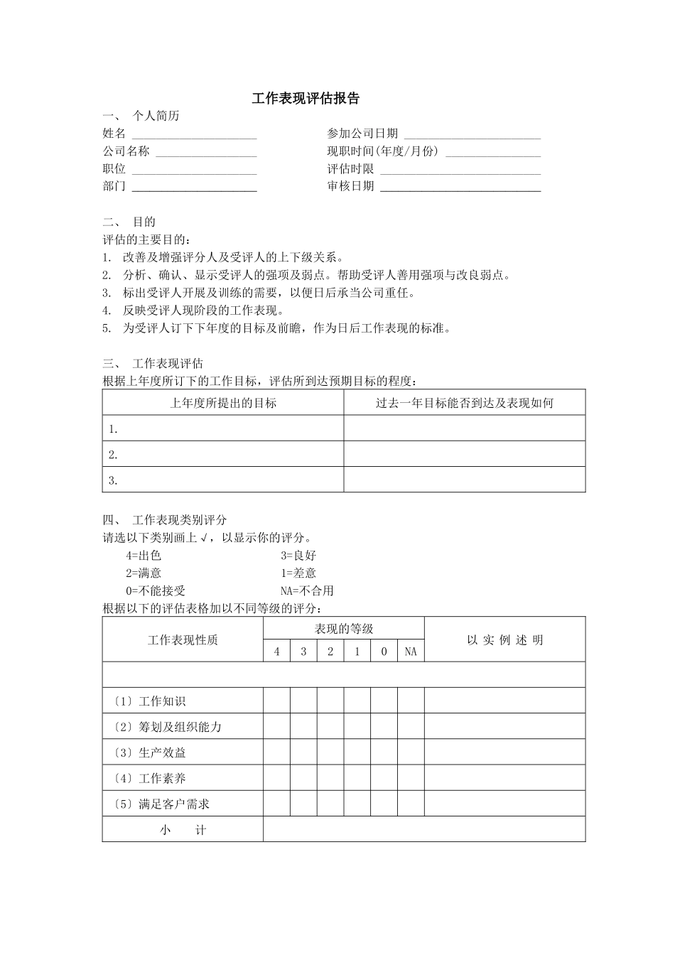 企业绩效考核实例(小企业)_第3页