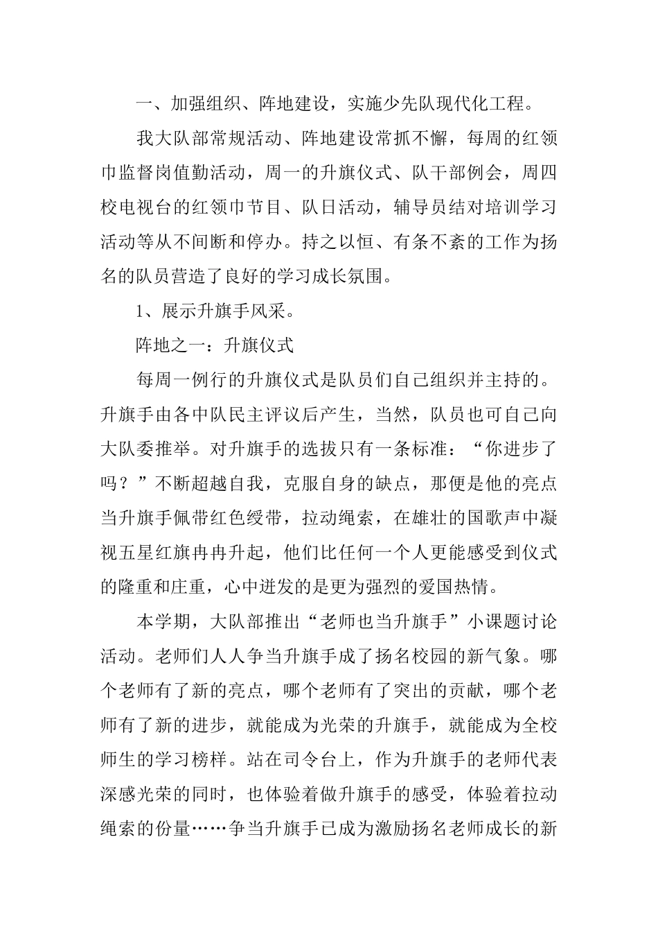 优秀少先队总结_第2页