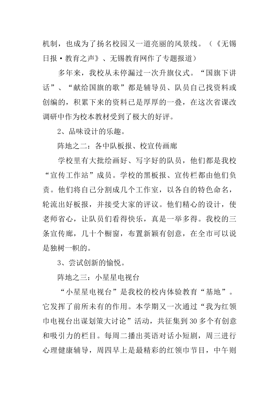 优秀少先队总结_第3页