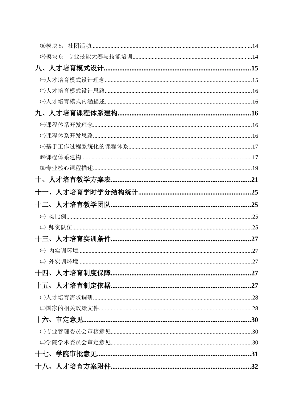 会计专业人才培养方案培训资料_第3页