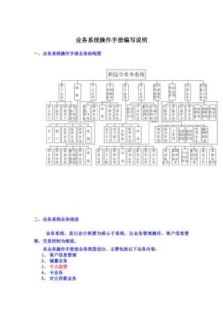 会计业务概述