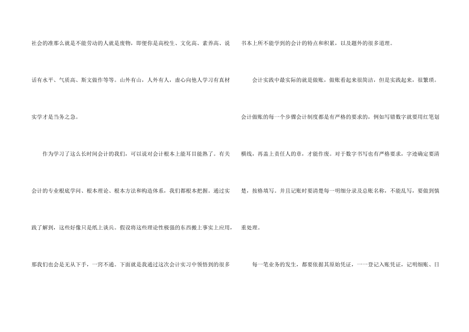 会计的实践报告_第2页
