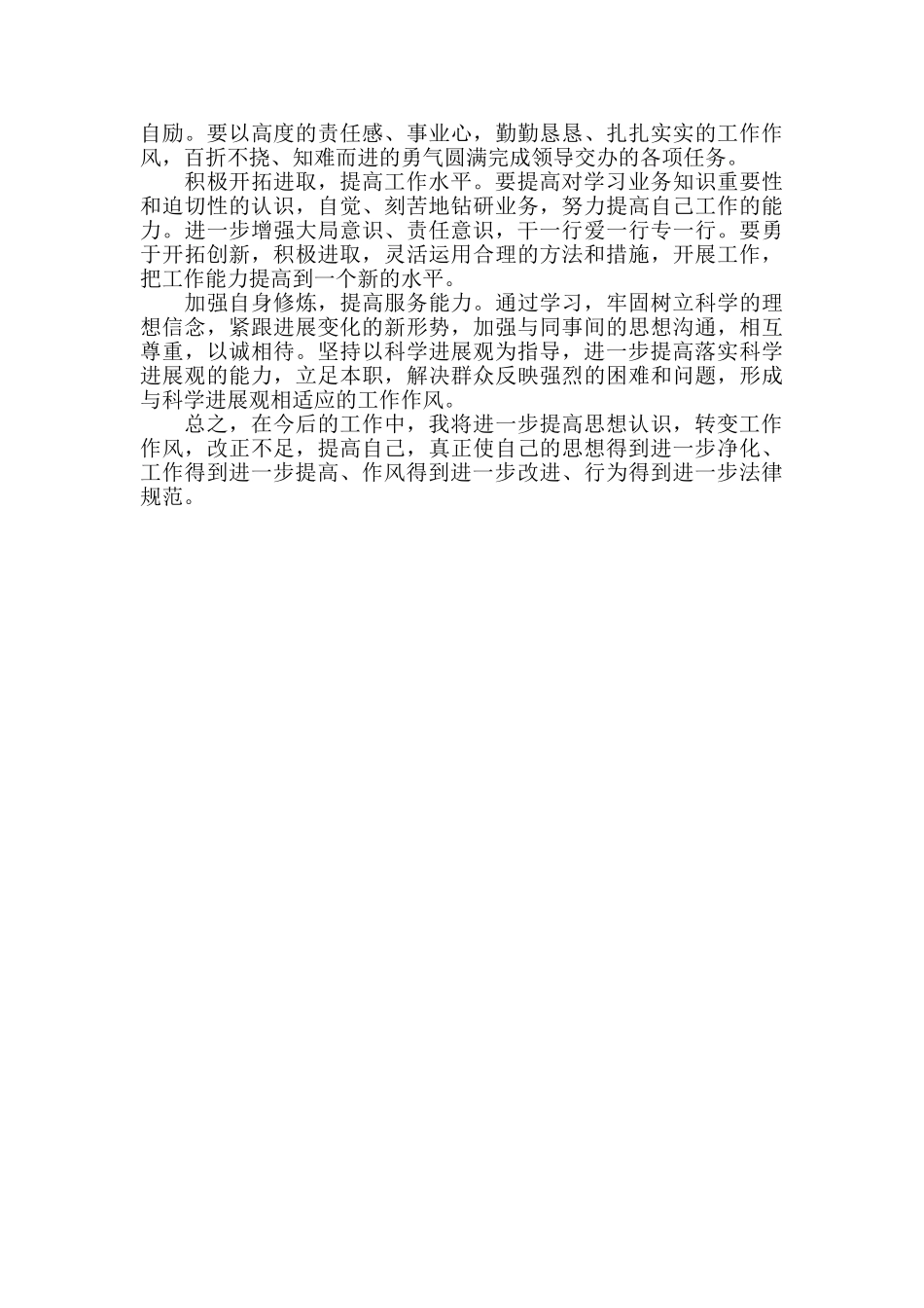 作风优化环境集中整治活动自查报告_第2页