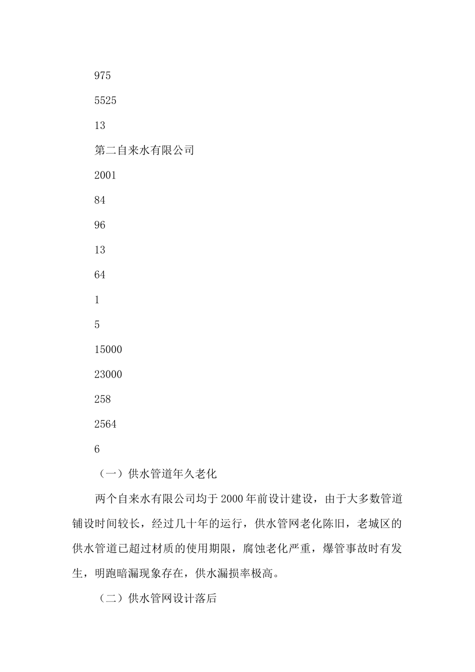 供水情况调研报告_第3页