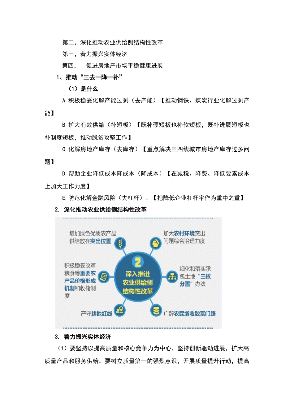 供给侧结构性改革知识梳理_第2页