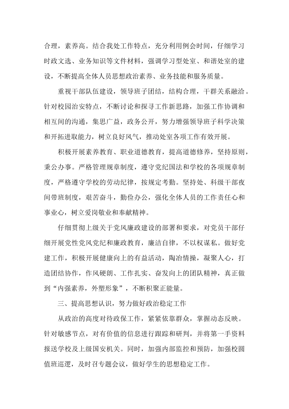 保卫处工作总结_第2页