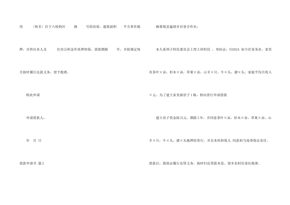 借款申请书合集10篇_第2页