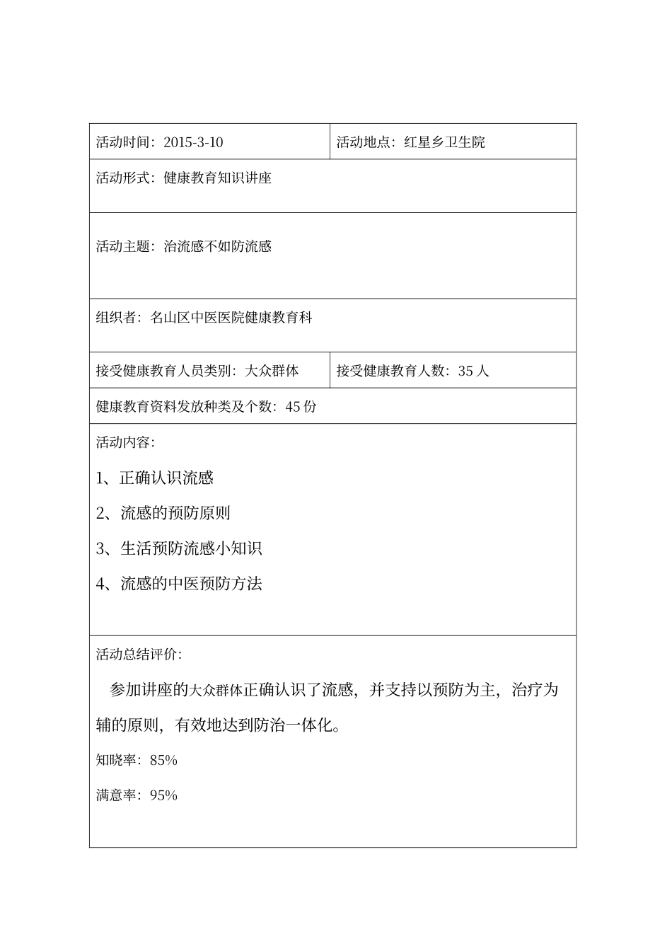 健康教育知识讲座模板_第2页