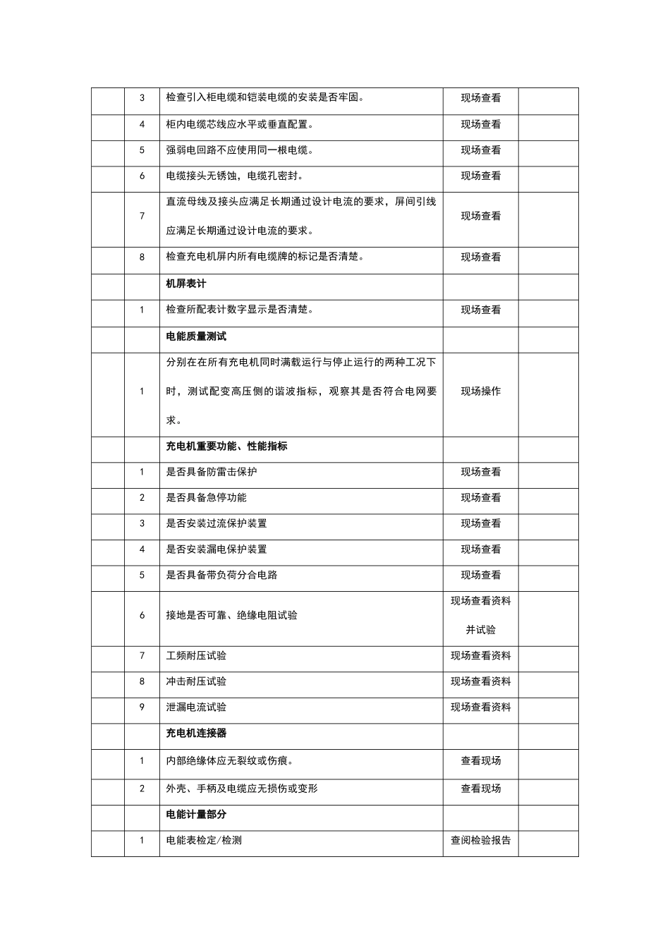充电桩验收表_第3页