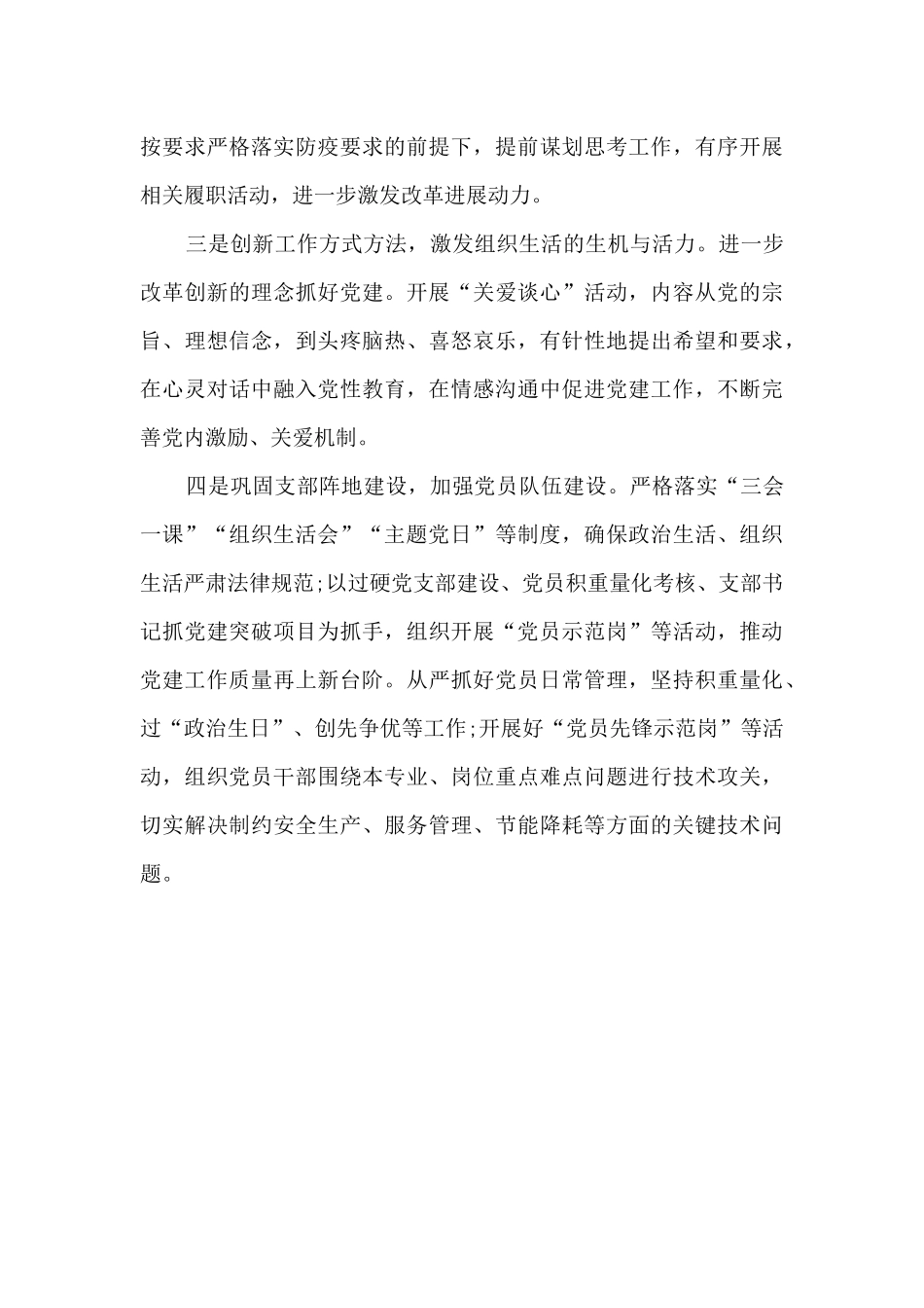 党支部建设自查排查工作总结_第3页