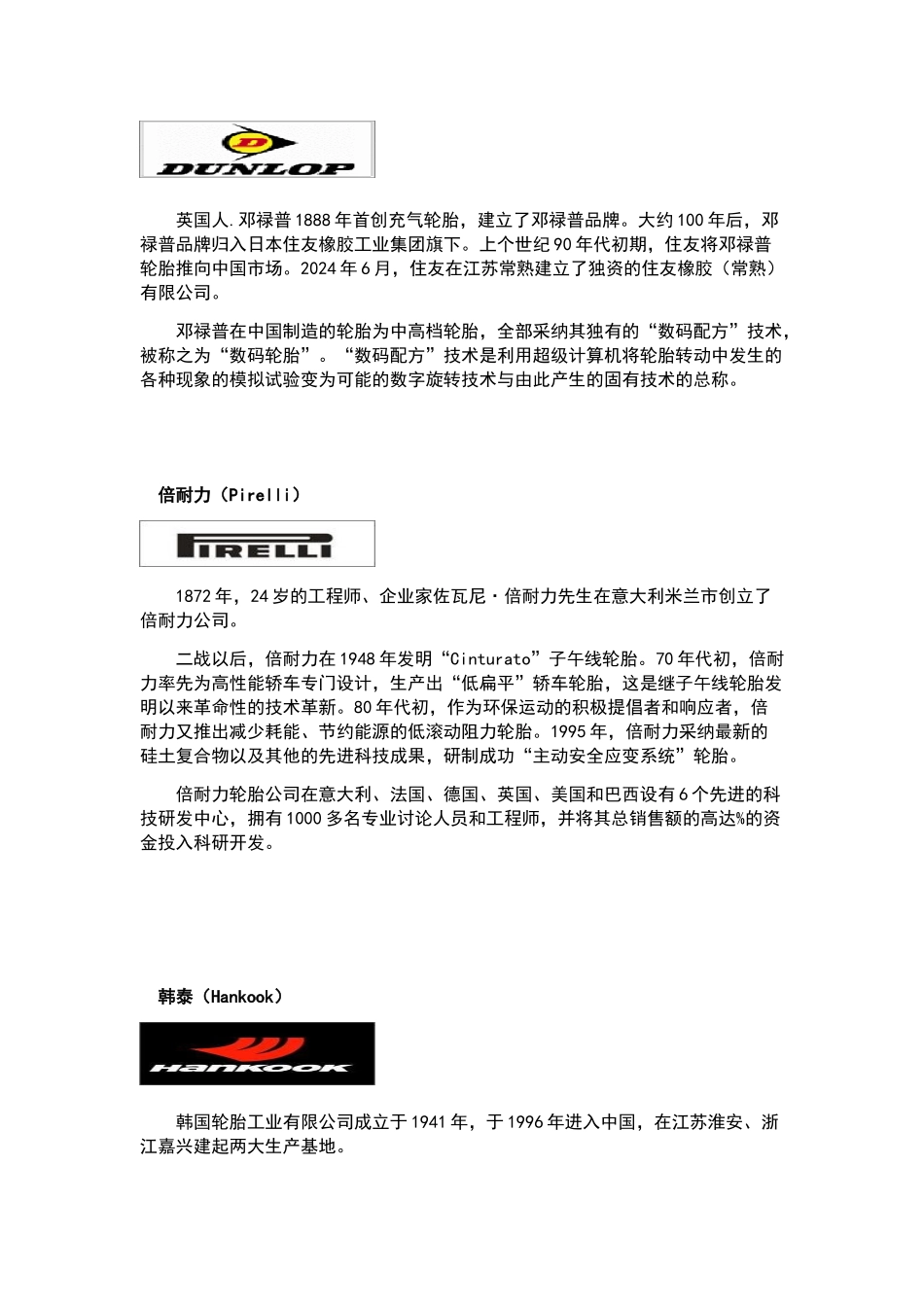 全球十大轮胎品牌_第2页