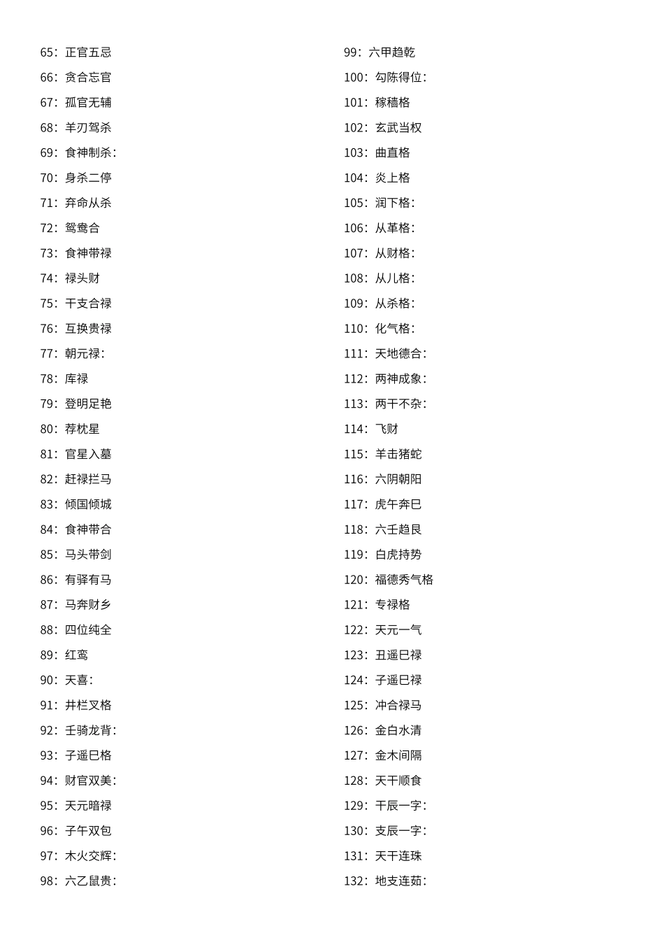 八字命理术语大全_第2页
