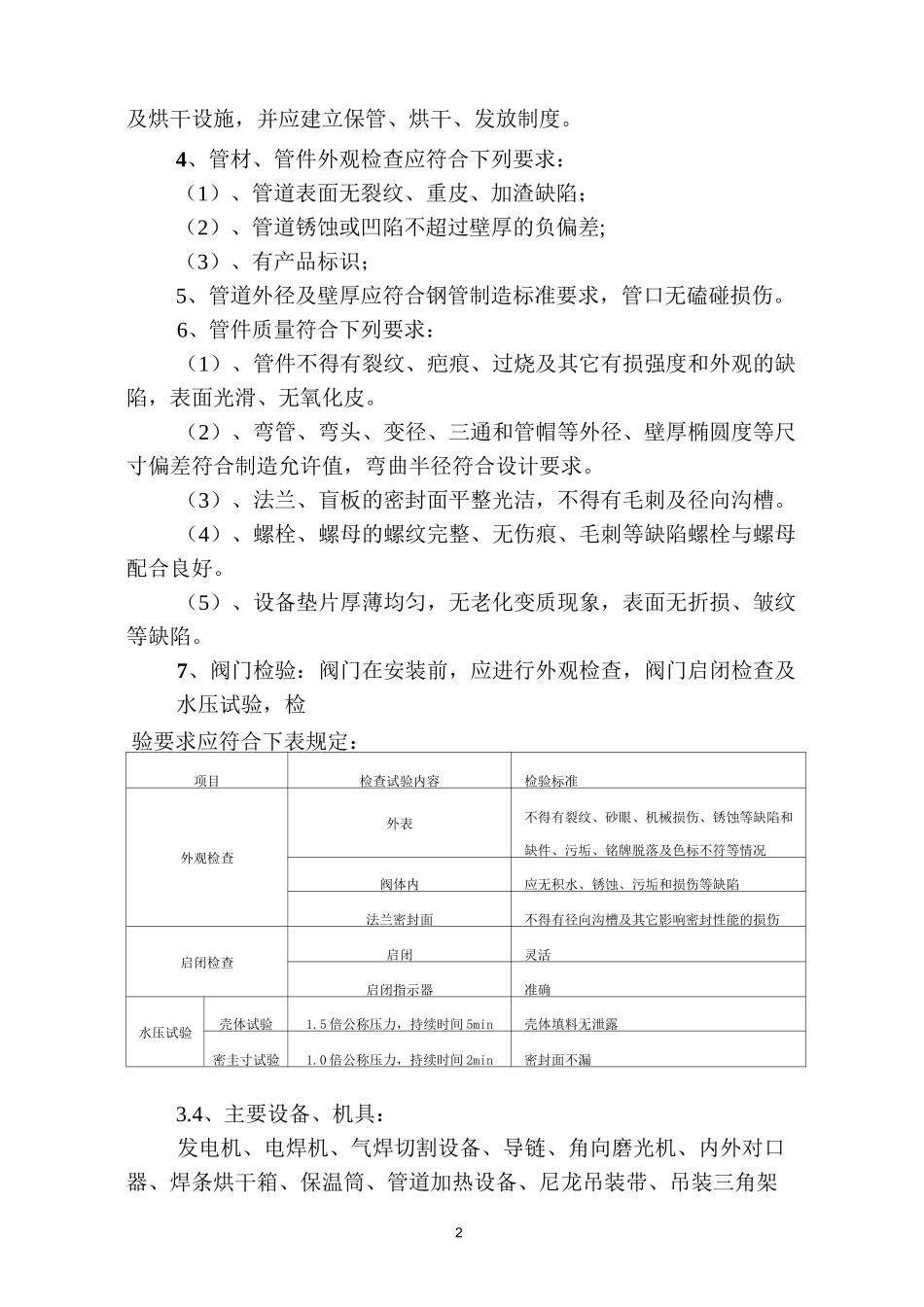 燃气管道安装工艺规程_第2页