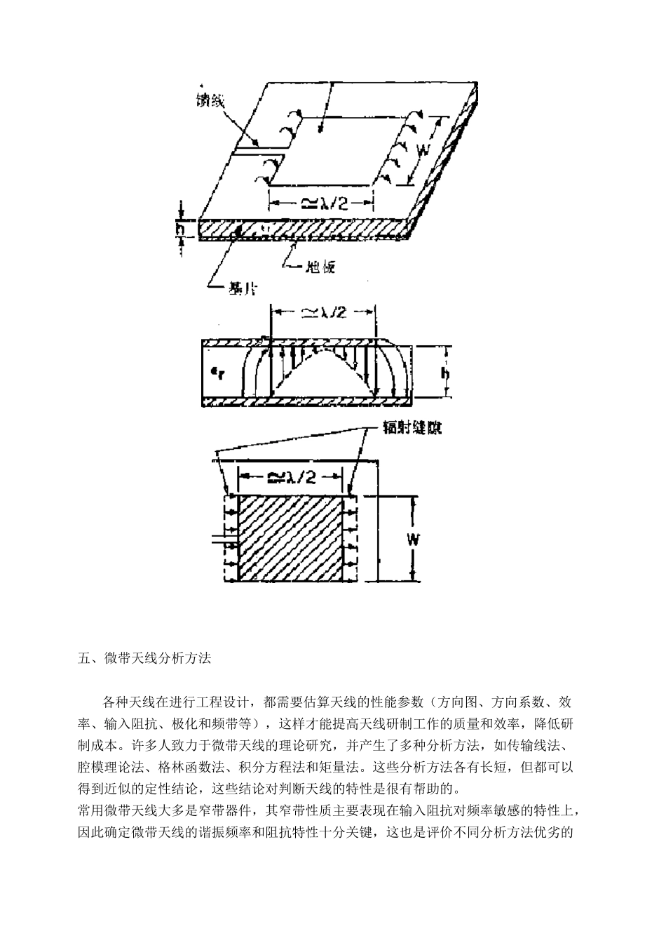 微带天线和缝隙天线_第3页