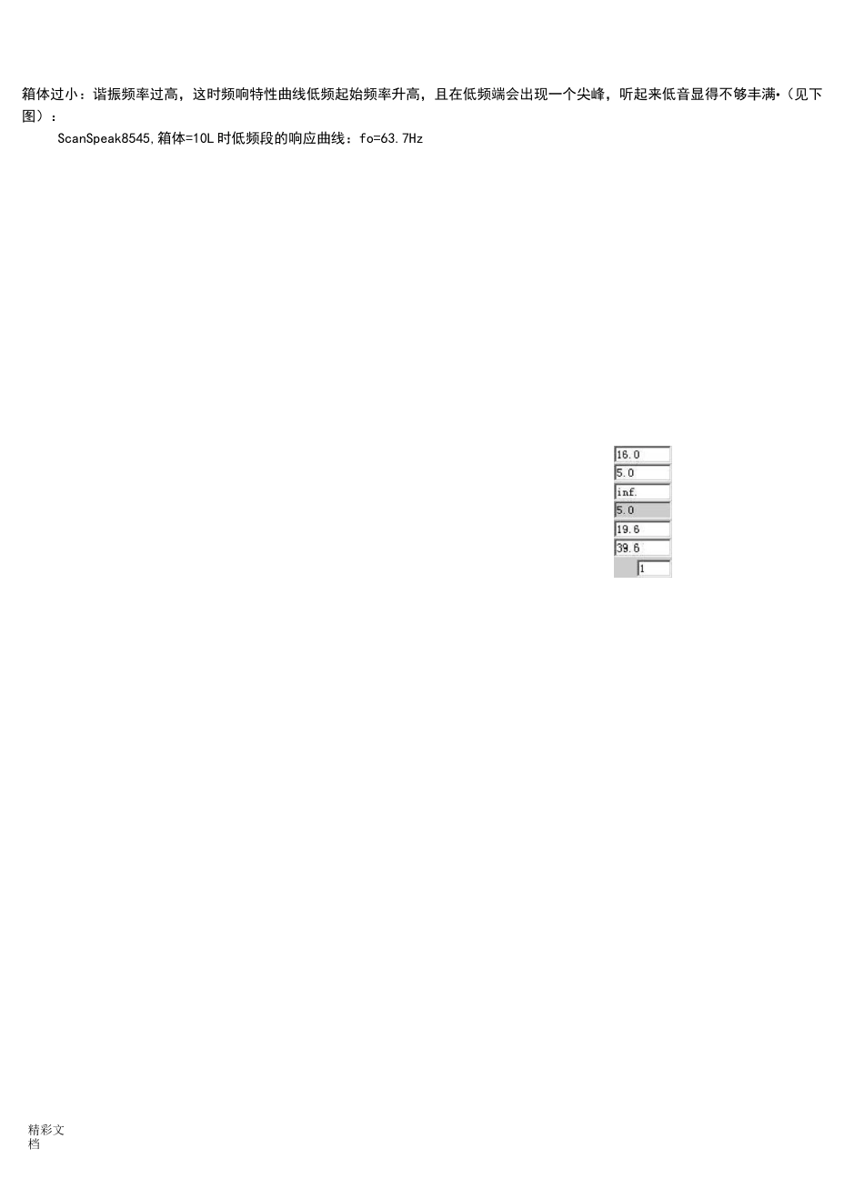 lspcad设计倒相式音箱箱体_第3页