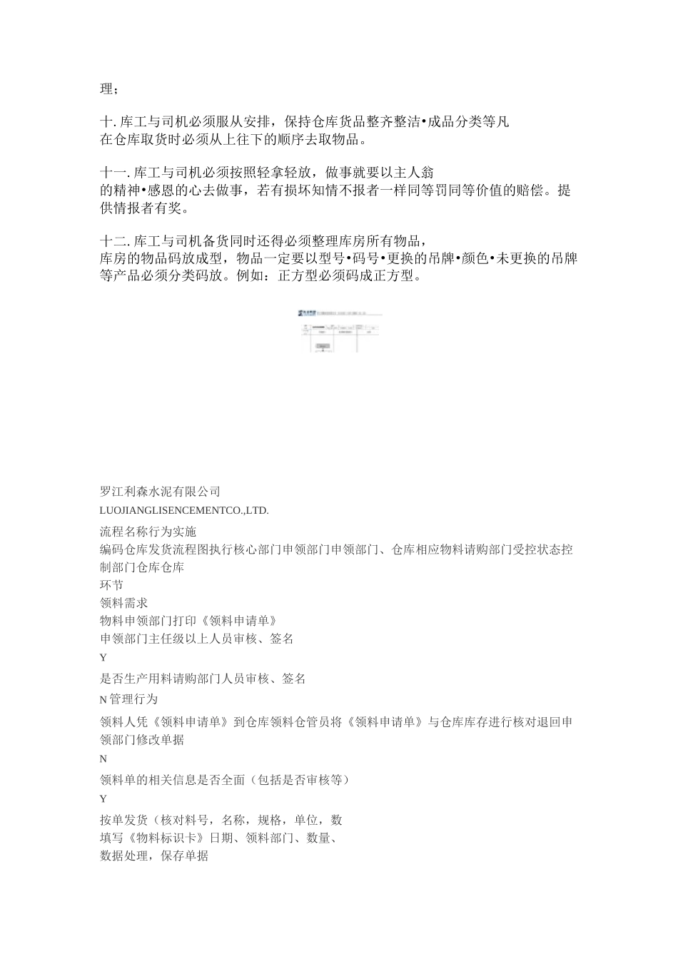 库房收发货流程与制度_第2页