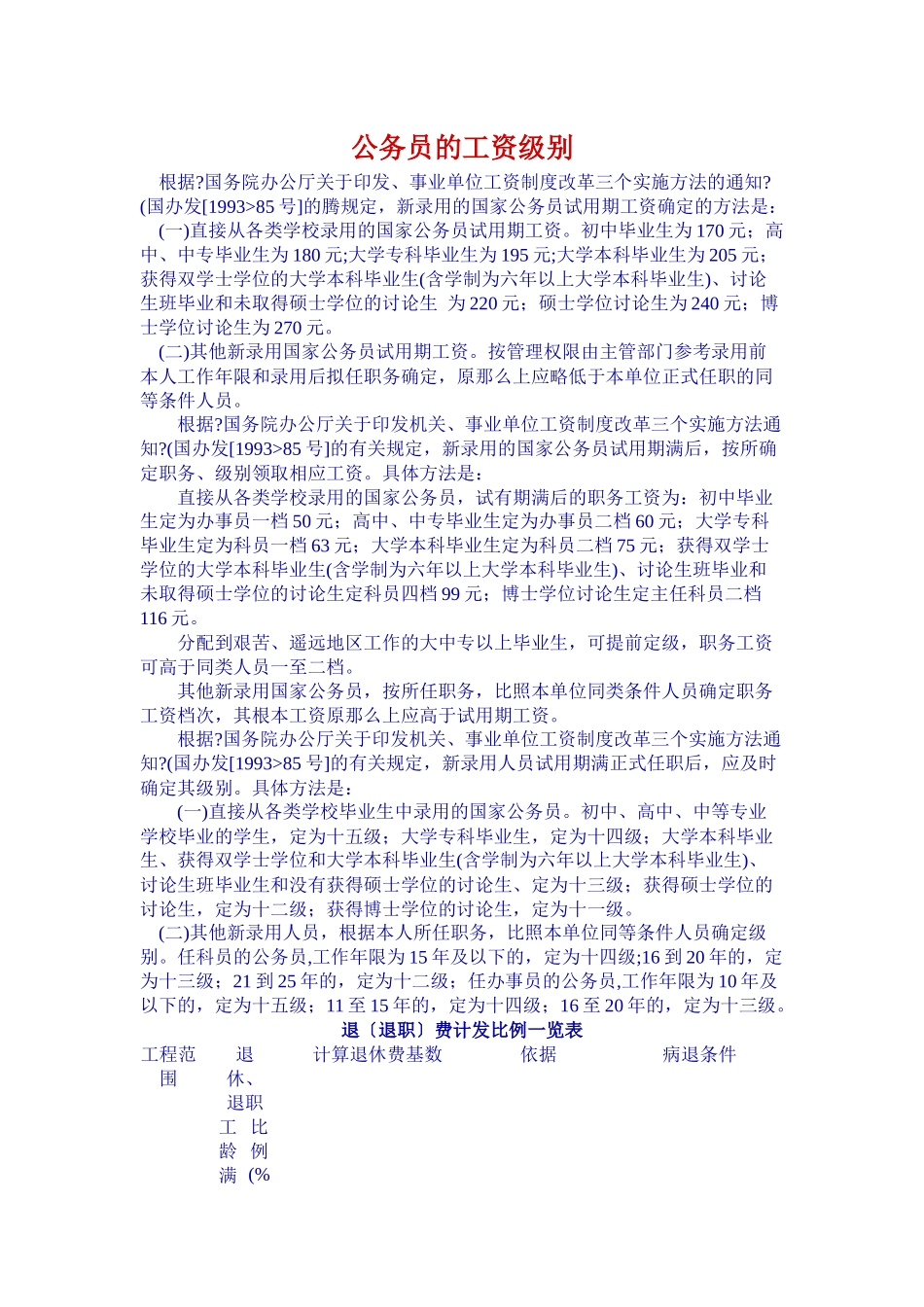 公务员的工资级别_第1页