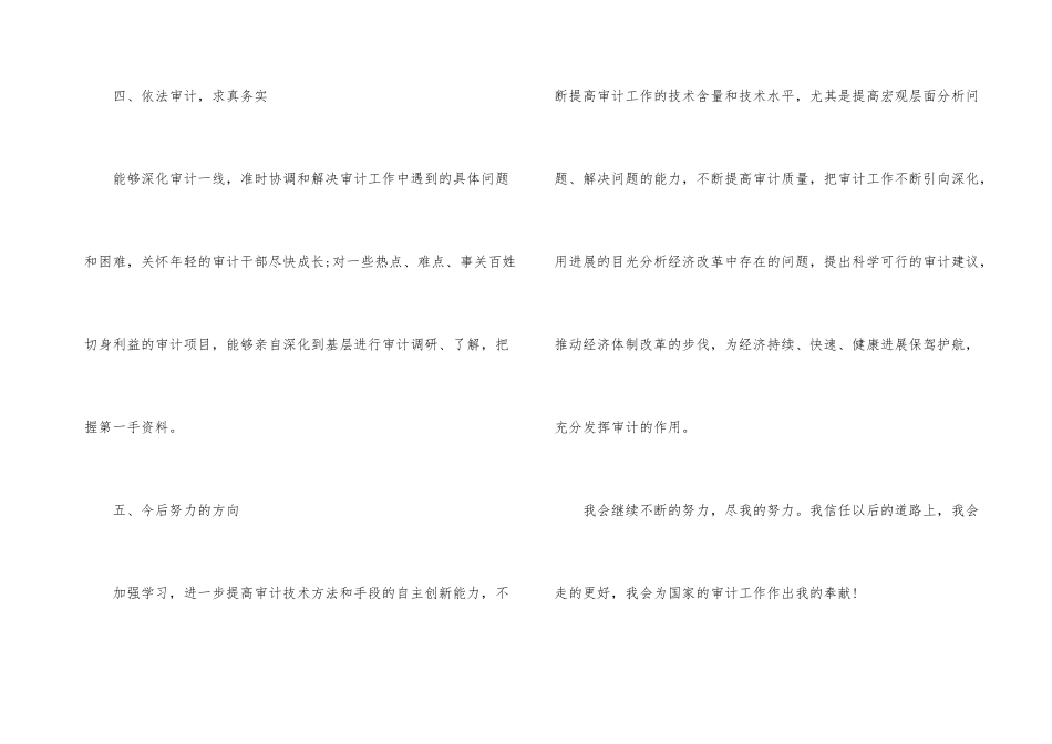 公司审计个人工作总结2024年_第3页
