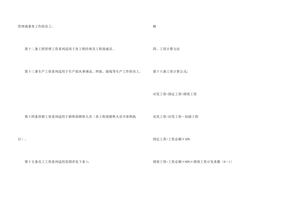 公司工资薪酬管理制度2篇_第3页