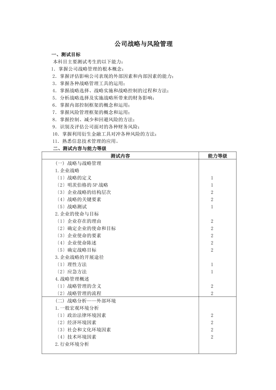 公司战略与风险管理_第1页