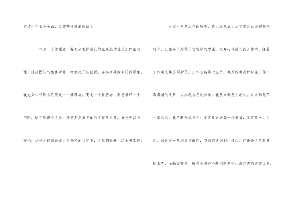 公司新员工个人年终总结范本_第3页