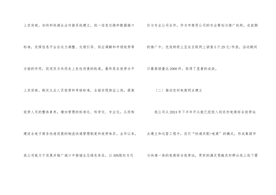 公司电子商务发展汇报材料_第2页