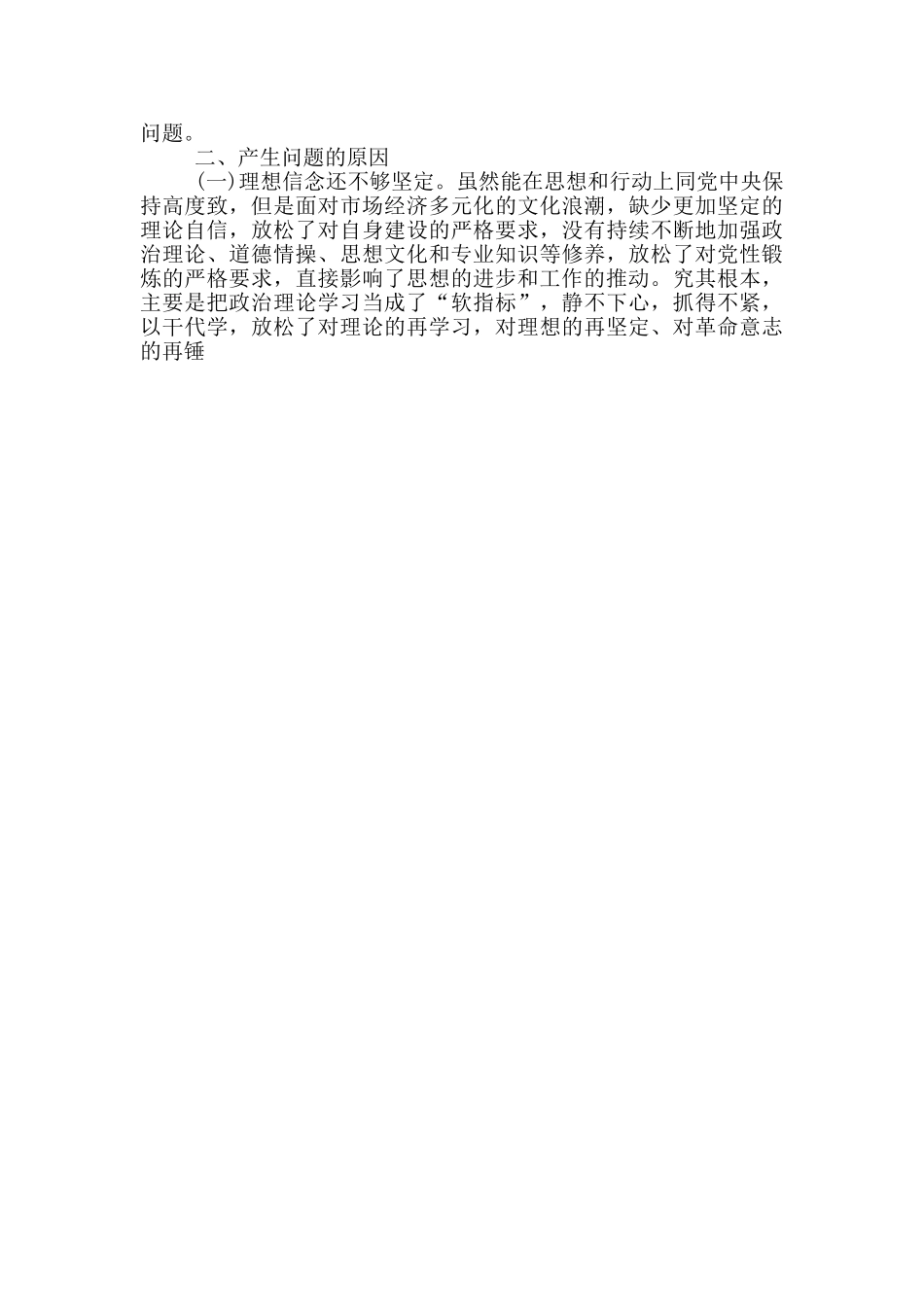 公安系统教育整顿班子对照检查材料_第3页