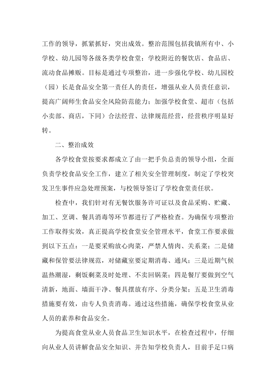 关于专项整治年度工作总结精选范文_第3页