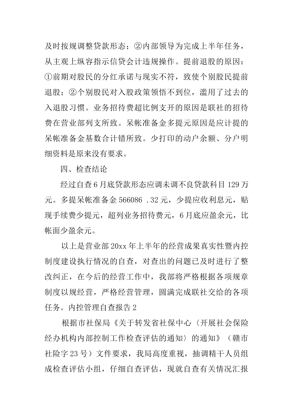 内控管理自查报告4篇_第3页