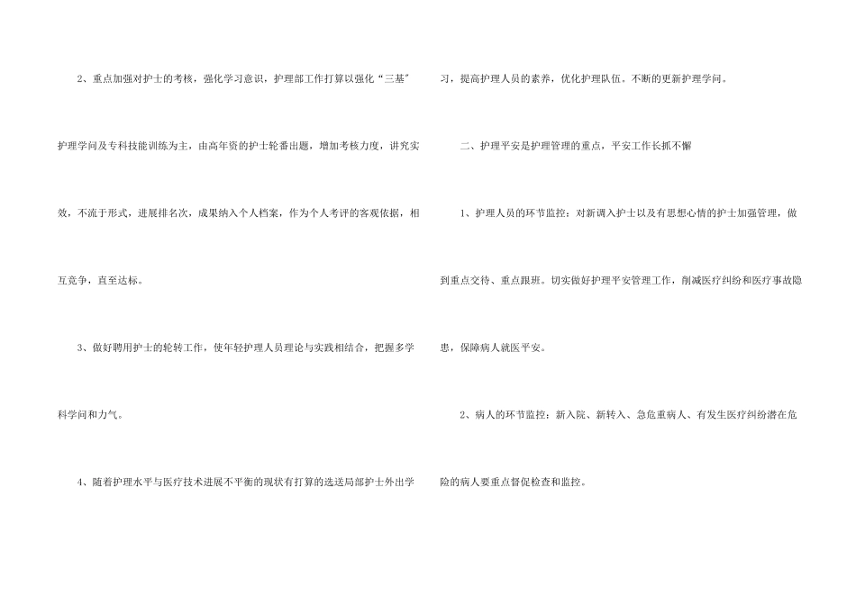 内科护士个人工作计划_第2页