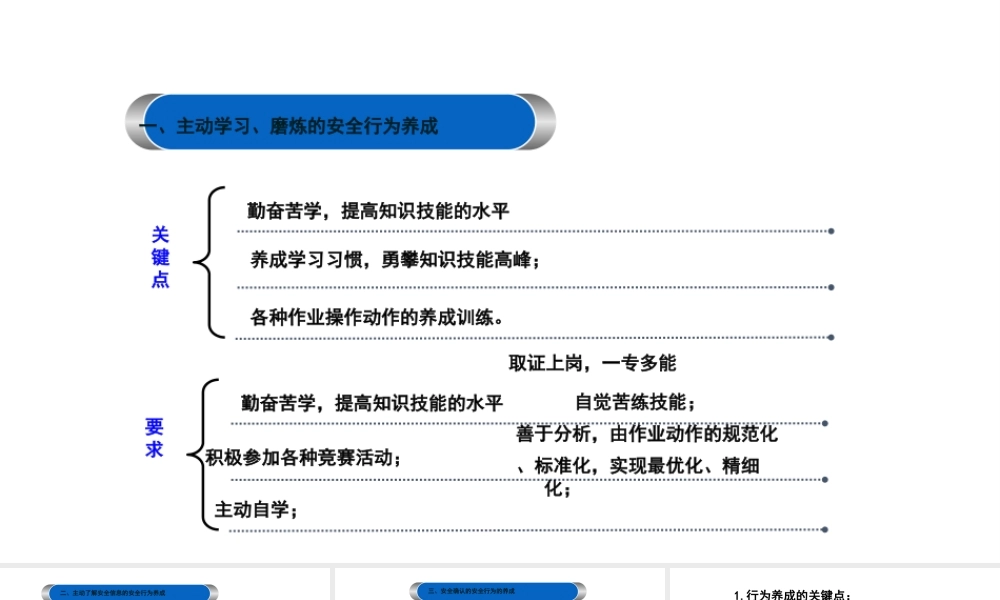 企业职工安全行为养成的要求-5