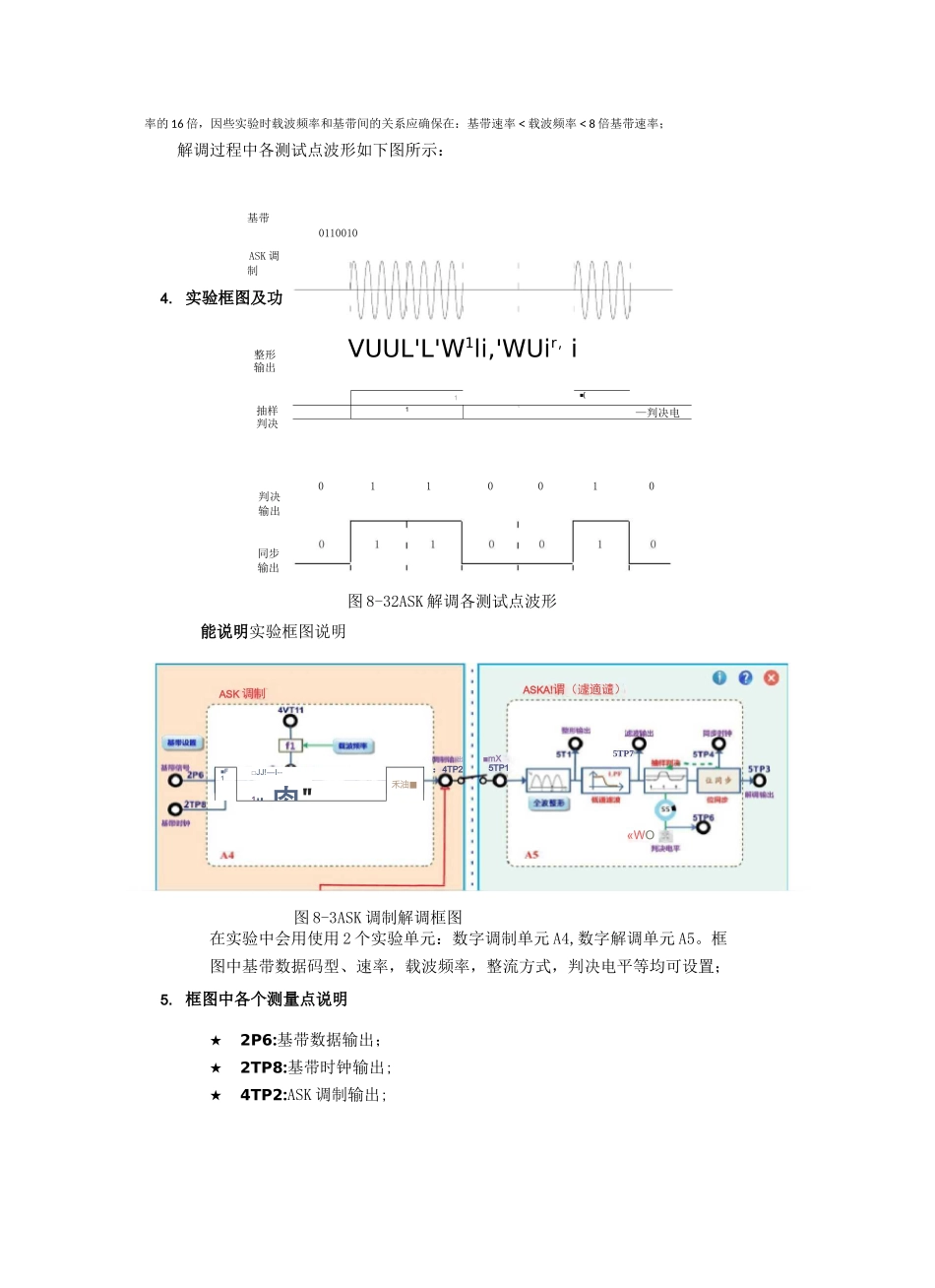 实验8、ASK调制解调(修改)_第3页