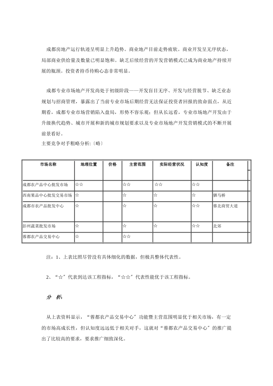 农产品会展中心营销策划方案_第3页