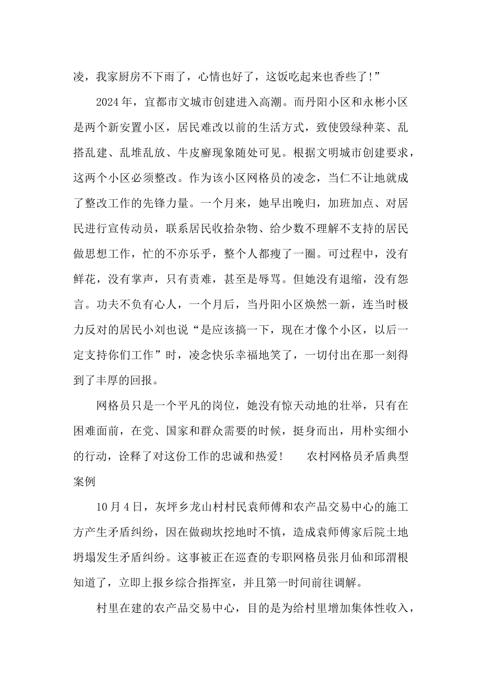 农村网格员矛盾典型案例_第3页
