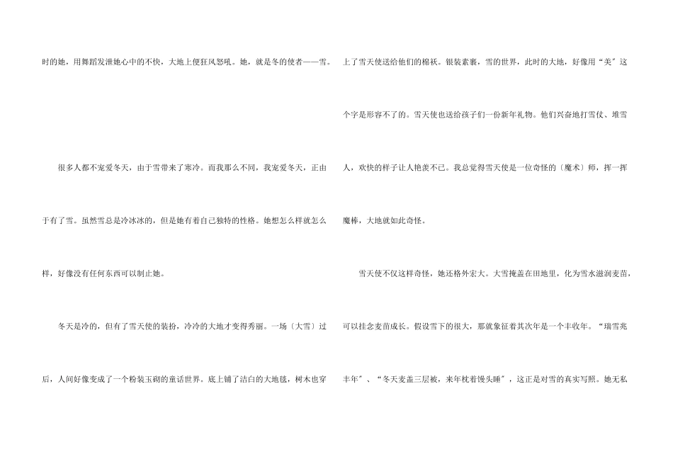 冬天优秀600字10篇_第3页