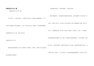 冰箱说明文汇总7篇