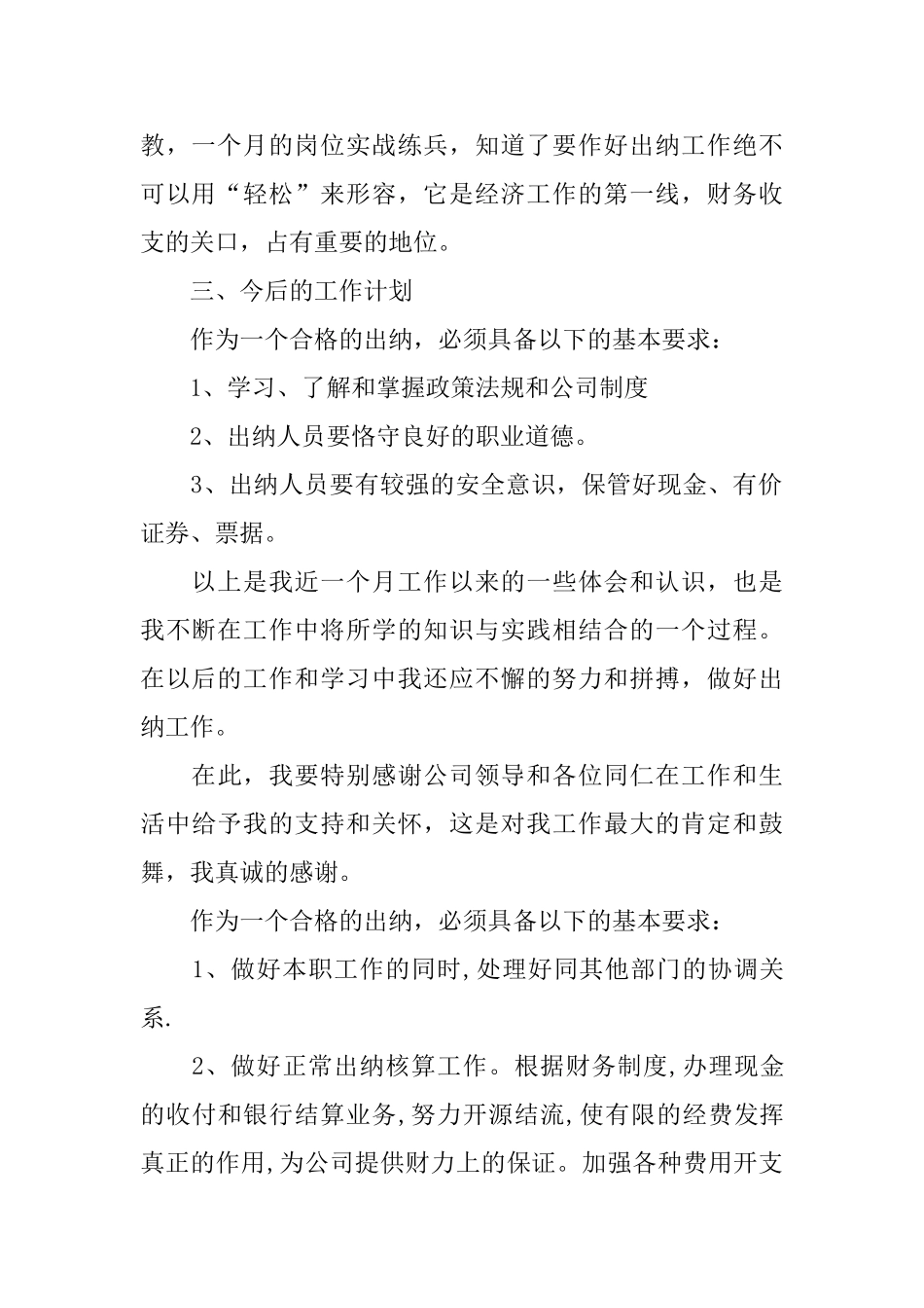 出纳工作总结个人总结_第2页