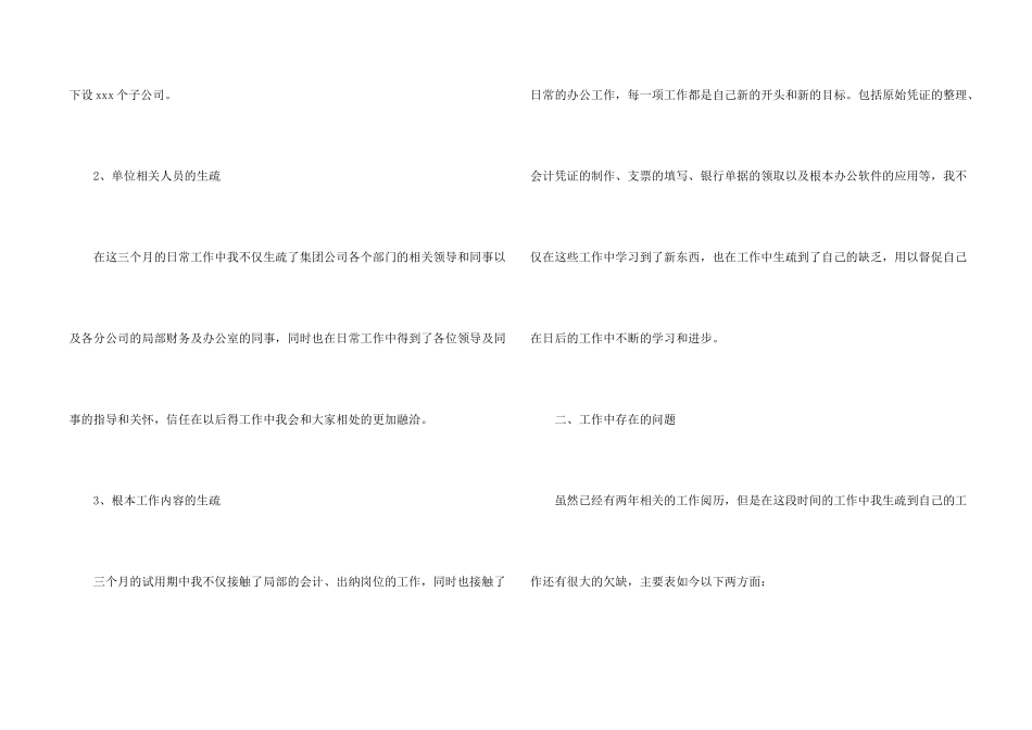 出纳试用期总结_第2页