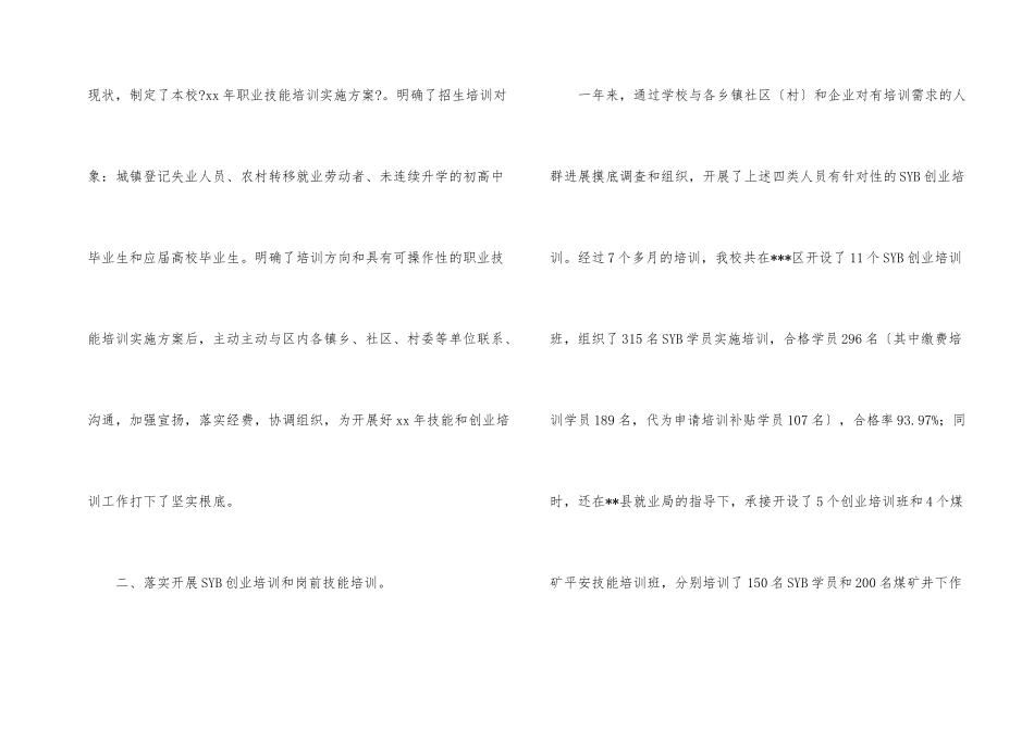 创业培训班主任工作总结_第2页