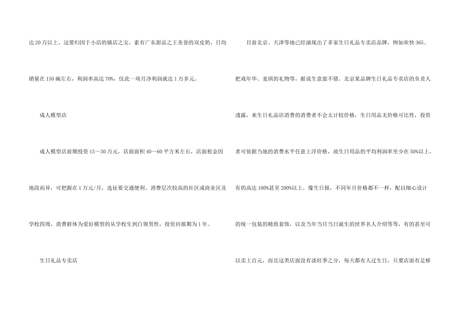 创业开店项目_第3页