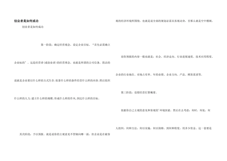 创业者是如何成功_第1页